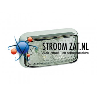 Led Voormarkeringslamp White Chrome 58 x 35 x 19 35 serie